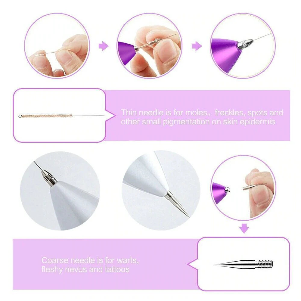 Electric Laser Plasma Pen Mole Removal Dark Spot Remover Skin Wart Tag Tattoo